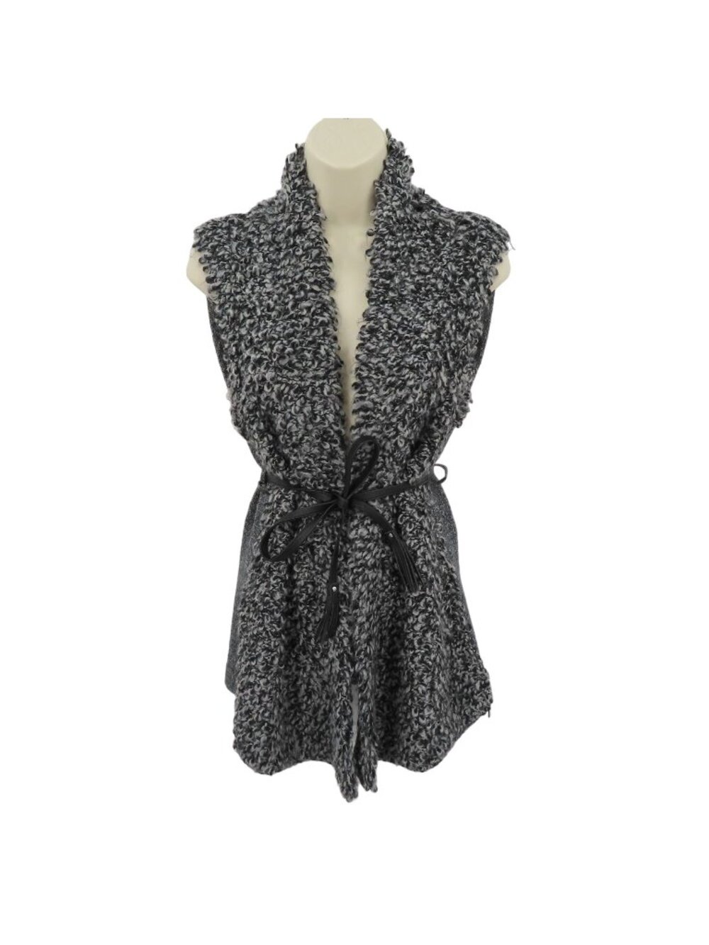 Abercrombie & Fitch Women Extra Small XS Knit Sleeveless Sweater Vest Wool Blend